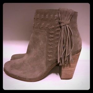 Jessica Simpson suede booties, new with tags